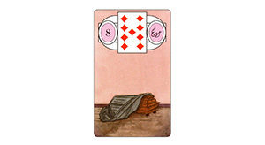 Lenormand kaarten Doodskist Bloom web