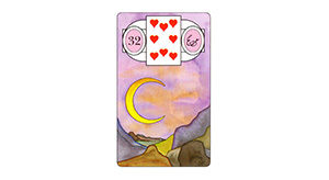 Lenormand kaarten Maan Bloom web