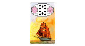 Lenormand kaarten Schip Bloom web