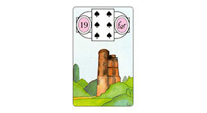 Lenormand kaarten Toren Bloom web