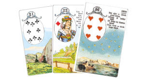 Lenormand kaarten liefde legging 1 Bloom web