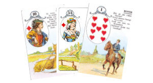 Lenormand kaarten liefde legging 3 Bloom web