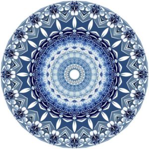 Mandalas cirkels kern bloom web
