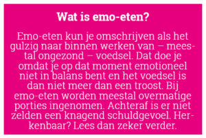 SOS emo eten wat is het kader Bloom web