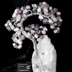 Standhouder Gemstonetrees edelsteenkunst edelstenen bomen Spirituele expo beurs Bloom web