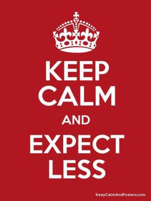 Stoppen met zeuren klagen keep calm expecting Bloom web