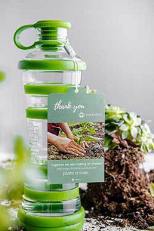 I9 Water Flessen Bloom Artikel Groene Fles