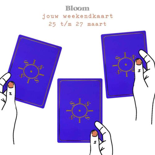 Weekendkaart 25/03/2022 - 27/03/2022