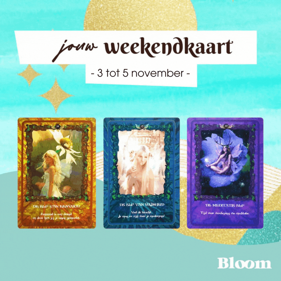 Weekendkaart 3 tot 5 november 2023 OMGEDRAAID