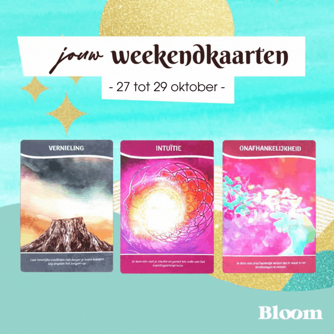 Weekendkaarten 27 29 oktober OMGEDRAAID