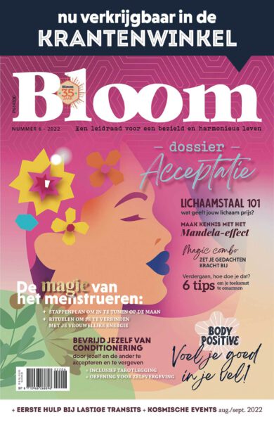 Bloom cover met balk bovenaan Bloom 2206