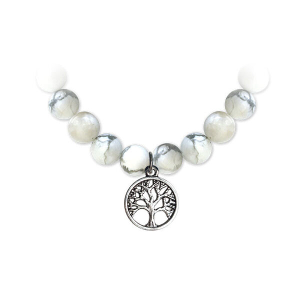 Bloom Shop Edelstenen Armband Howlite