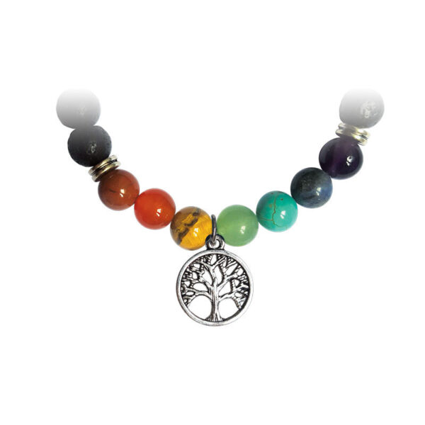 Bloom Whop Edelstenen Armband 7 Chakras