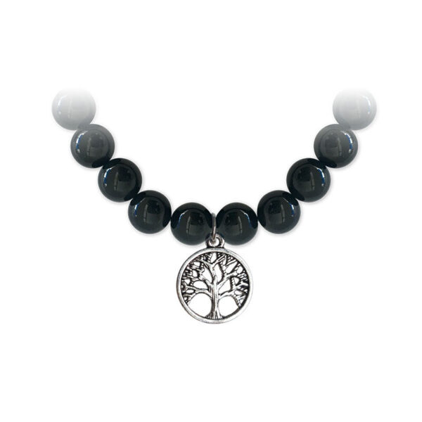 Bloom Whop Edelstenen Armband Onyx