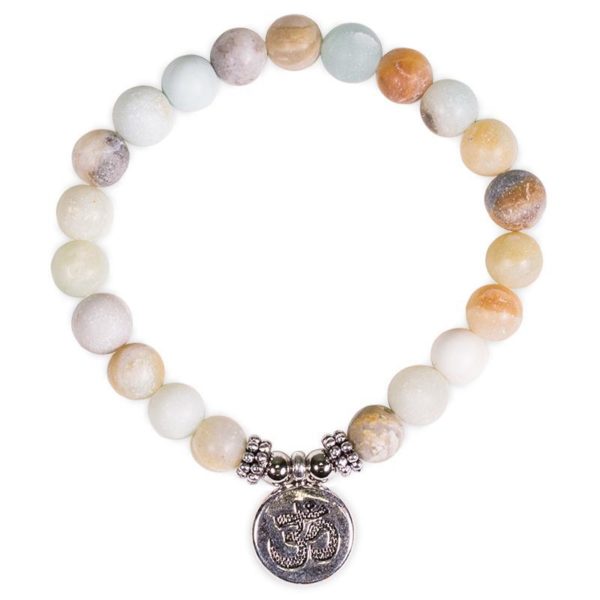 Mala Armband Amazoniet Ohm Bloom Web