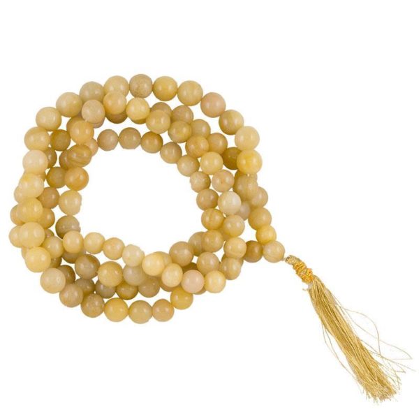 Mala armband goudkwarts Bloom web