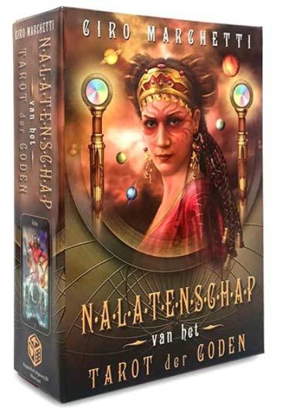 Nalatenschap van het Tarot der Goden Ciro Marchetti 9789085081739 set boek kaarten Bloom web