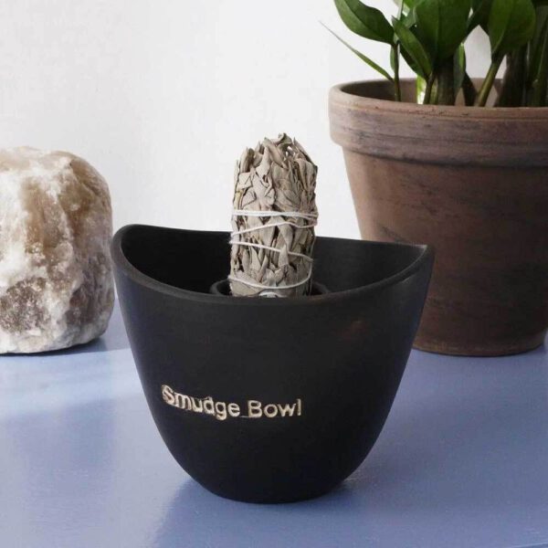 Smudge Schaal Klein Zwart Salie Bowl Bloom