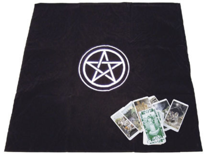 Tarotkleed Pentagram waarzegdoek Bloom Webshop Kaartleggen