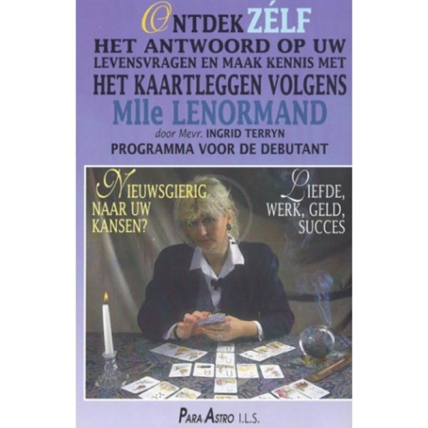 DVD Kaartleggen met Mlle Lenormand kaarten voor beginners Ingrid Terryn