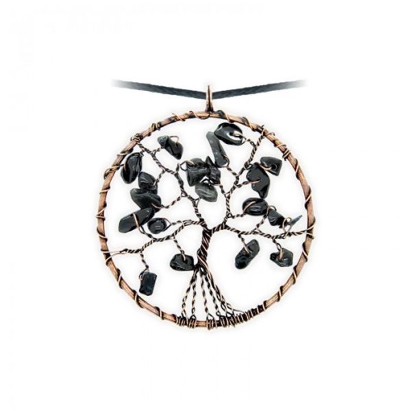 Levensboom Onxy Ketting Bloom web