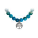 Bloom Whop Edelstenen Armband Blauwe Agaat