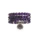 Edelstenen Armband Amethyst Parels