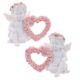 Cherubijn Roze Rozen Hart Duo Bloom web